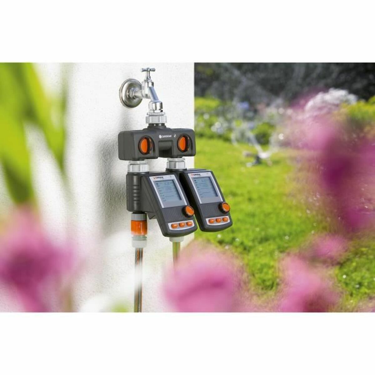 Koblingspunkt Gardena 8193-20 Dobbel 3/4"